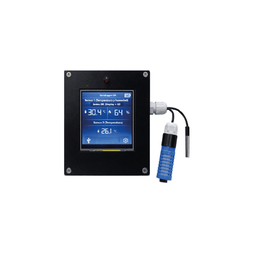 Datalogger industrial IoT Cimmsa CIM-THR2 para uso en Cadena De Frio
