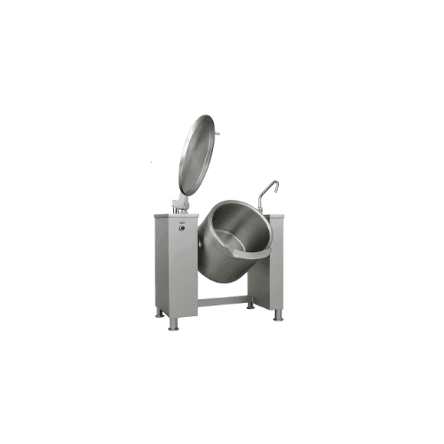 Marmita volcable a gas Cimmsa MVG-100L para uso en Equipamiento Hospitalario